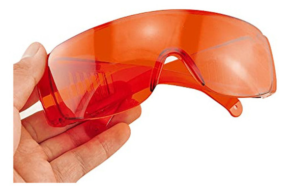 2 X Lentes De Seguridad Para Protección De Láser Azul/violet 0 2 X Lentes De Seguridad Para Protección De Láser Azul/violet 0