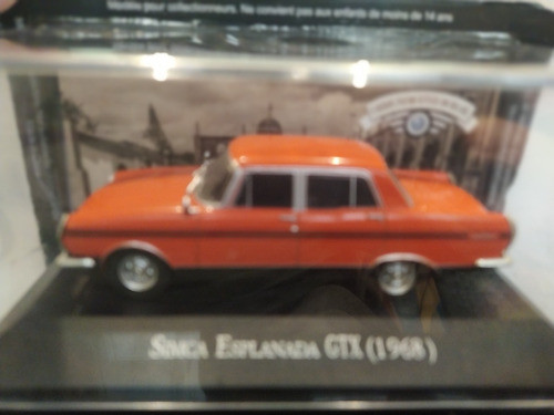 Simca Esplanada Gt 1 43 Colección 11cm Ixo C Acrilico Divino 1