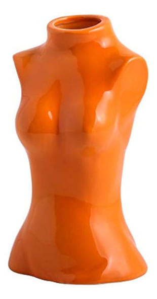 Florero Femenino Con Forma De Cuerpo, Florero De Cerámica, J 0