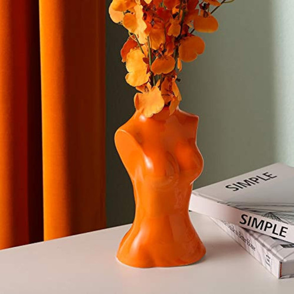 Florero Femenino Con Forma De Cuerpo, Florero De Cerámica, J 1