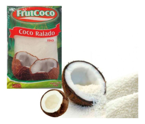 Coco Ralado Fino Frutcoco 1kg 1