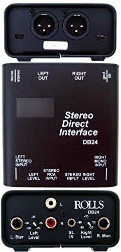 Rolls Db24 Rolls Stereo Direct Interfacemusical Instruments 0