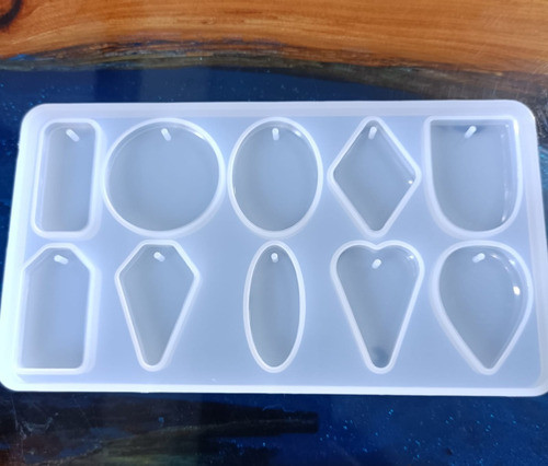 Molde De Silicona Chapitas Medallas - Formas Variadas 1