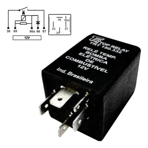 Temporizador Vw 12v - 5 Terminales (bomba Combustible) 1