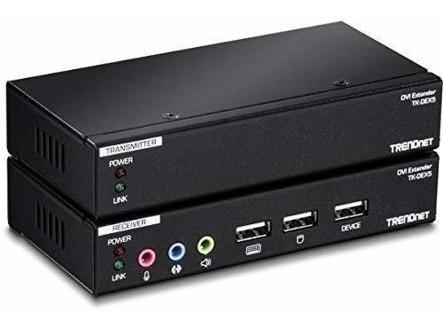 Trendnet Dvi Kvm Kit De Extension Con Soporte De Audio Dista 0