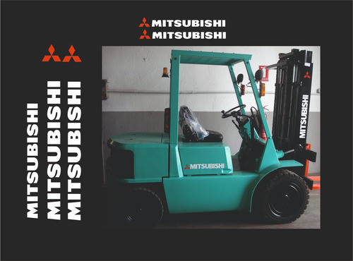 Juego De Calcos Para Auto Elevador Mitsubishi Fd30 0