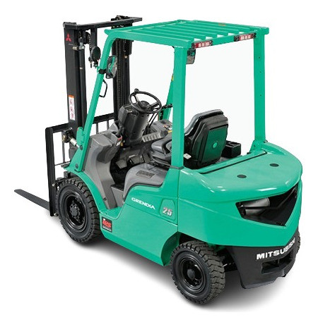 Juego De Calcos Para Auto Elevador Mitsubishi Fd30 1