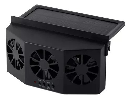 Ventilador Refrigerador Ventana Enfria Auto Carga Solar 0