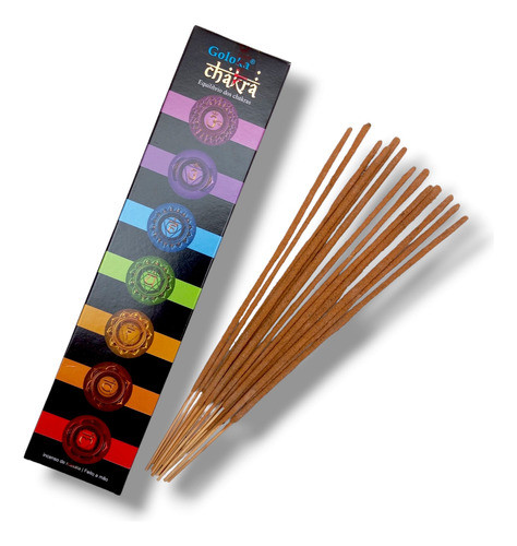 Kit Com 6cxs - Incenso Indiano Goloka Linha Black Favoritos 1