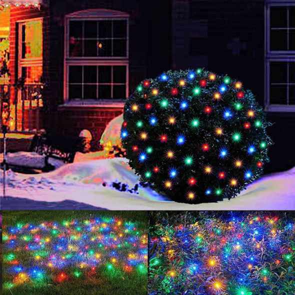 Hishiny 100 Luces Led De Navidad De 5 Pies X 5 Pies, Red De 0