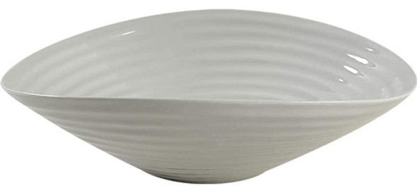 Plato Ensalada Ideal Gris Ensaladera Mediana Comida 0