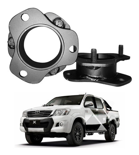 Calço Dianteiro 3.5 Cm Hilux 15 16 17 18 19 20 21 22 0