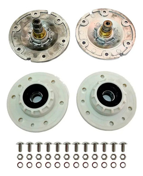 Kit Bridas Rodamiento C/tornillos Lavarropas Candy Evot0861d 1 Kit Bridas Rodamiento C/tornillos Lavarropas Candy Evot0861d 1
