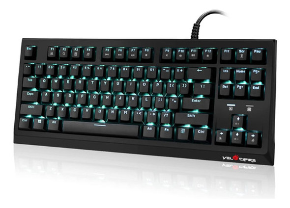 Gaming Teclado Mecánico Marrón Interruptores 87-llave 0
