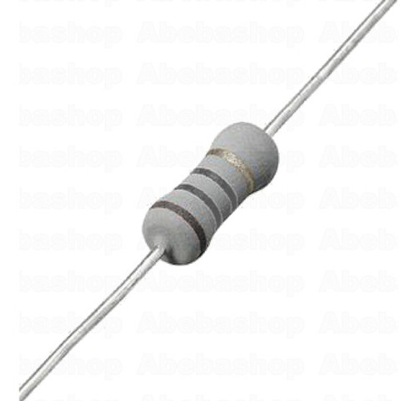 Pack 50x Resistencia Metal Film 10ohm 1w 10e-p 0