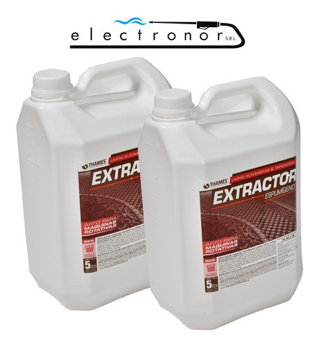 Limpia Alfombras Tapizado Espumigeno Extractor 5 Litros X 2u 0