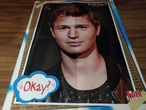 (t002) Poster Ariana Grande * Ansel Elgort 53 X 41 1