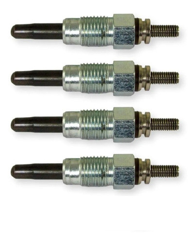 Kit 4 Bujias Incandescentes Vw Gol Senda Saveiro 1.6 Diesel 0
