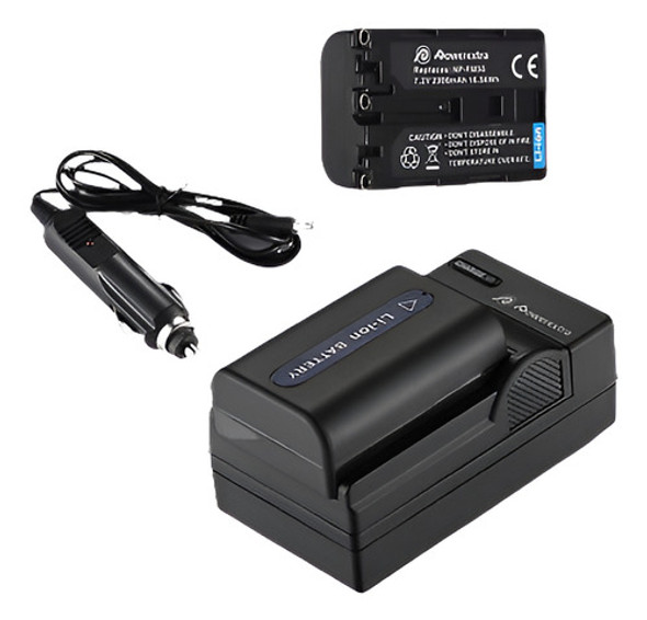 1 X Np-fm30 Np-fm50 Batería + Cargador Para Sony Alpha A100 0
