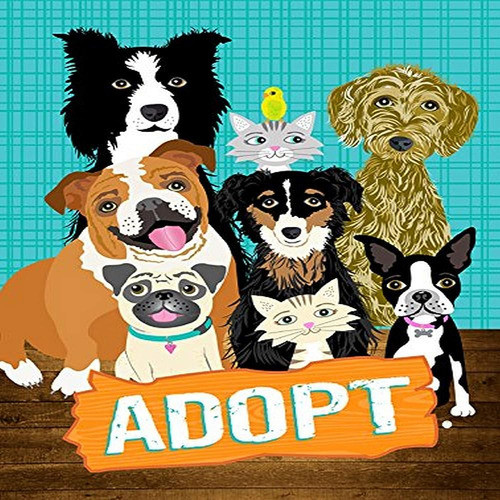 Caroline's Treasures Vha3007gf Adopt Pets Adoption Garden Fl 0