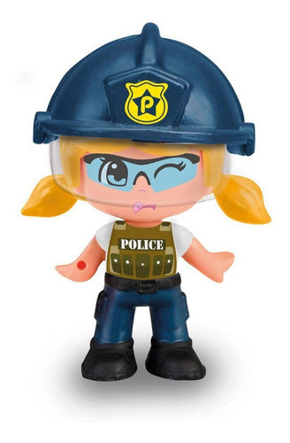 Pinypon Action Socorrista Mujer Policía + 3 Accesorios Febo 0