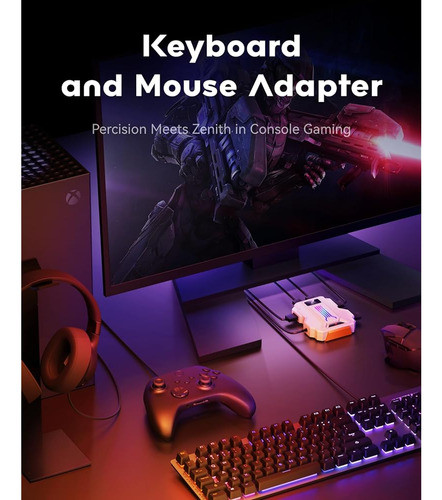 Adaptador De Teclado Y Ratón Aimzenix Striker Pro Para Ps4, 1