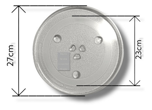 Plato Microondas Likon Li236-s20 1