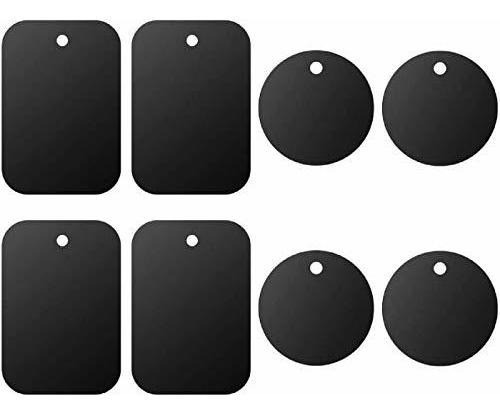 8 Placas Metalicas Para Colocar En La Funda Del Celular 0