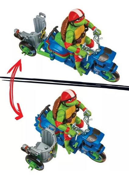 Tortugas Ninja Battle Cycle Con Moto Y Accesorios Original 1 Tortugas Ninja Battle Cycle Con Moto Y Accesorios Original 1