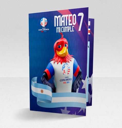 Fixture Personalizado Cumpleaños Copa América 2024 Imprimir 0