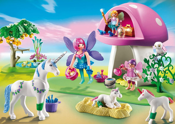 Playmobil Hadas + Casa Hongo 1