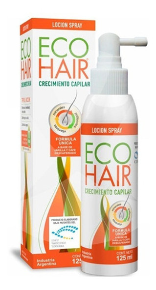 Eco Hair Locion Spray Crecimiento Capilar Tratamiento 0