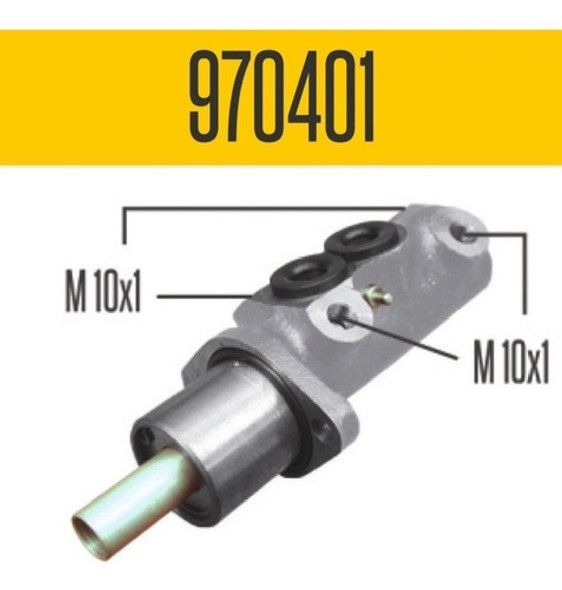 Bomba De Freno Volkswagen Polo Doble Circuito ( Im 970401 ) 1 Bomba De Freno Volkswagen Polo Doble Circuito ( Im 970401 ) 1