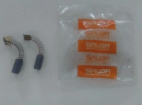 Carbones Para Maquina Cierra Bolsas Siruba Aa6 12 Volts 1