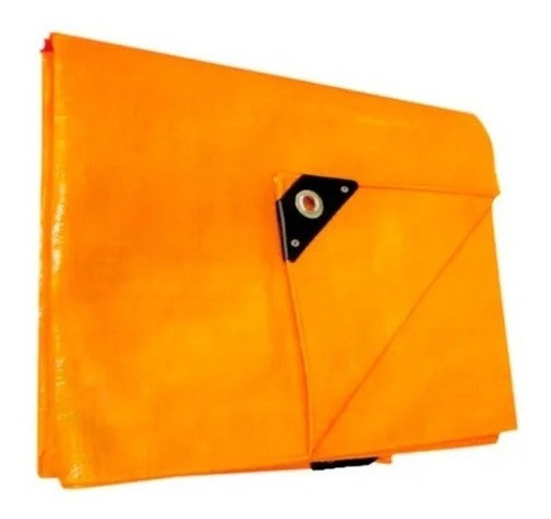 Lona Impermeable Goldex Super Reforzada Naranja 6 X 6 Mts 0