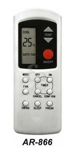 Control Remoto Aire Acondicionado Rowa Akira Top House Zenit 1