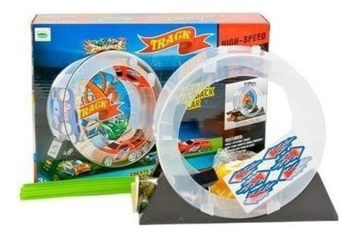 Pista De Autos Circular En Caja 30x22cm - A200045 0
