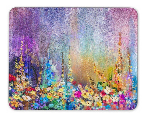 Abstracto Floral Acuarela Mouse Pad -- Mousepad --- Se Ap 0