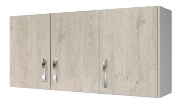 Armário Aéreo 3 Portas Life Arte Móveis 0