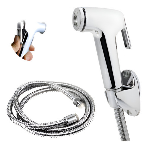 Ducha Higienica Inodoro Portatil Tipo Pistola Extensible 0