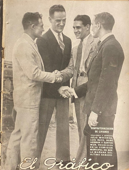 Revista Antigua El Gráfico, Nº 550, Fútbol, Enero 1930 0