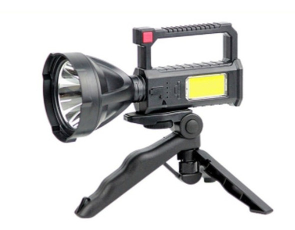 Foco Farol Gran Potencia Recargable Con Trípode Camping 0