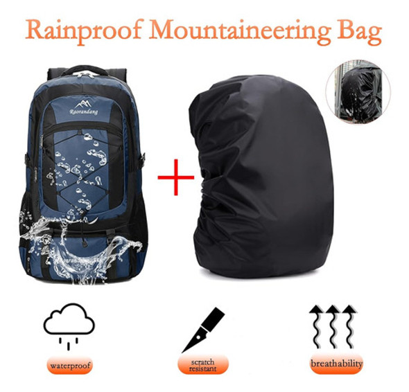 Raorandang Mochila De Senderismo Impermeable, Ligera, Durade 1 Raorandang Mochila De Senderismo Impermeable, Ligera, Durade 1