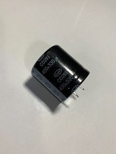 Capacitor 330uf X 400v 85º - Diam: 35mm Alt: 37mm 1