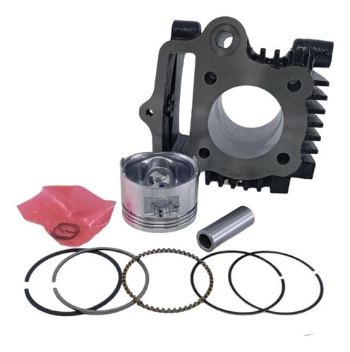 Cilindro Do Motor Com Pistao E Anel Shineray 75cc Smartfox 0