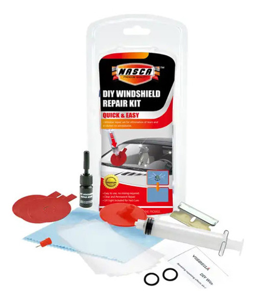 Kit De Reparacion De Parabrisas Auto Vidrio Celulares 0