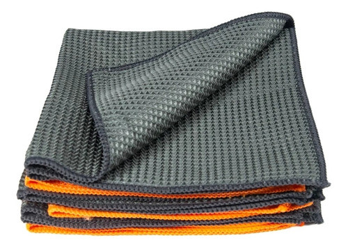 Waffle Weave Microfibra Especial Secado Auto Absorbe 8 Veces 0