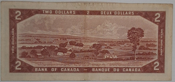 Billete Canada 2 Dólar 1954 Ro 295 1 Billete Canada 2 Dólar 1954 Ro 295 1