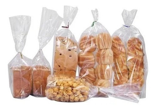 Bolsa Polipropileno Transparente Celofan Cristal 25x30 X100u 0