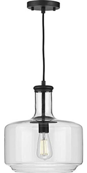 Latrobe Collection 1-light Clear Glass Coastal Lámpara Colga 1